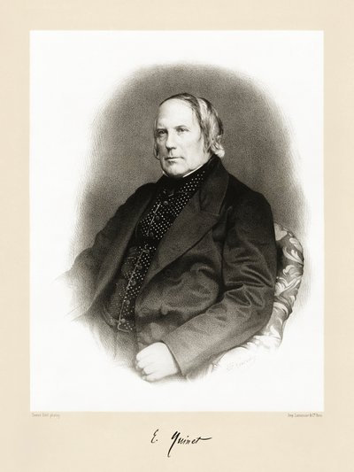 Edgar Quinet by Pierre Petit